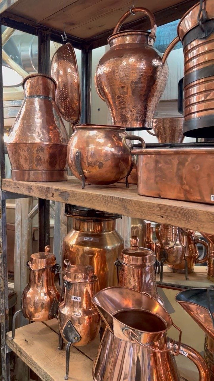 Handcrafted Copper Collection