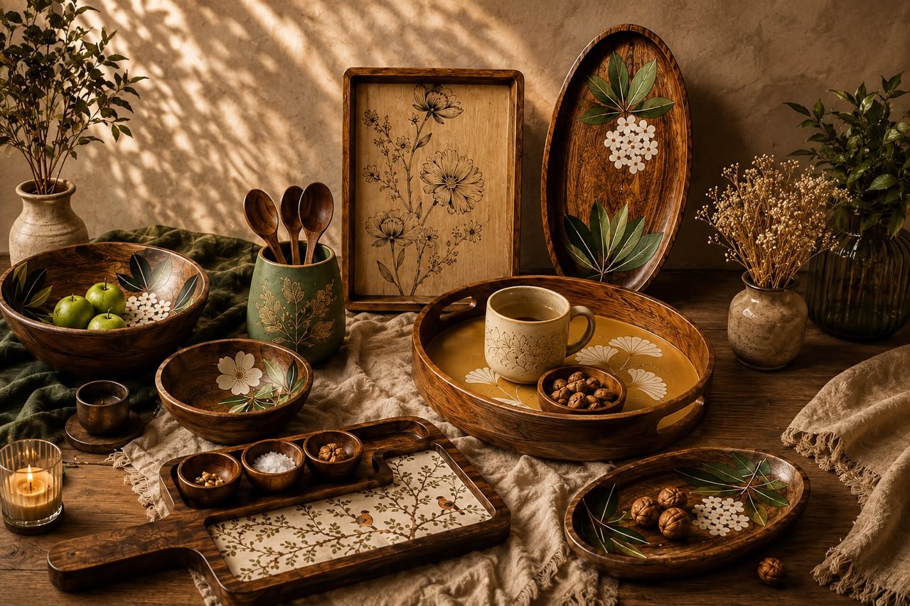 Handcrafted Wooden Crafts