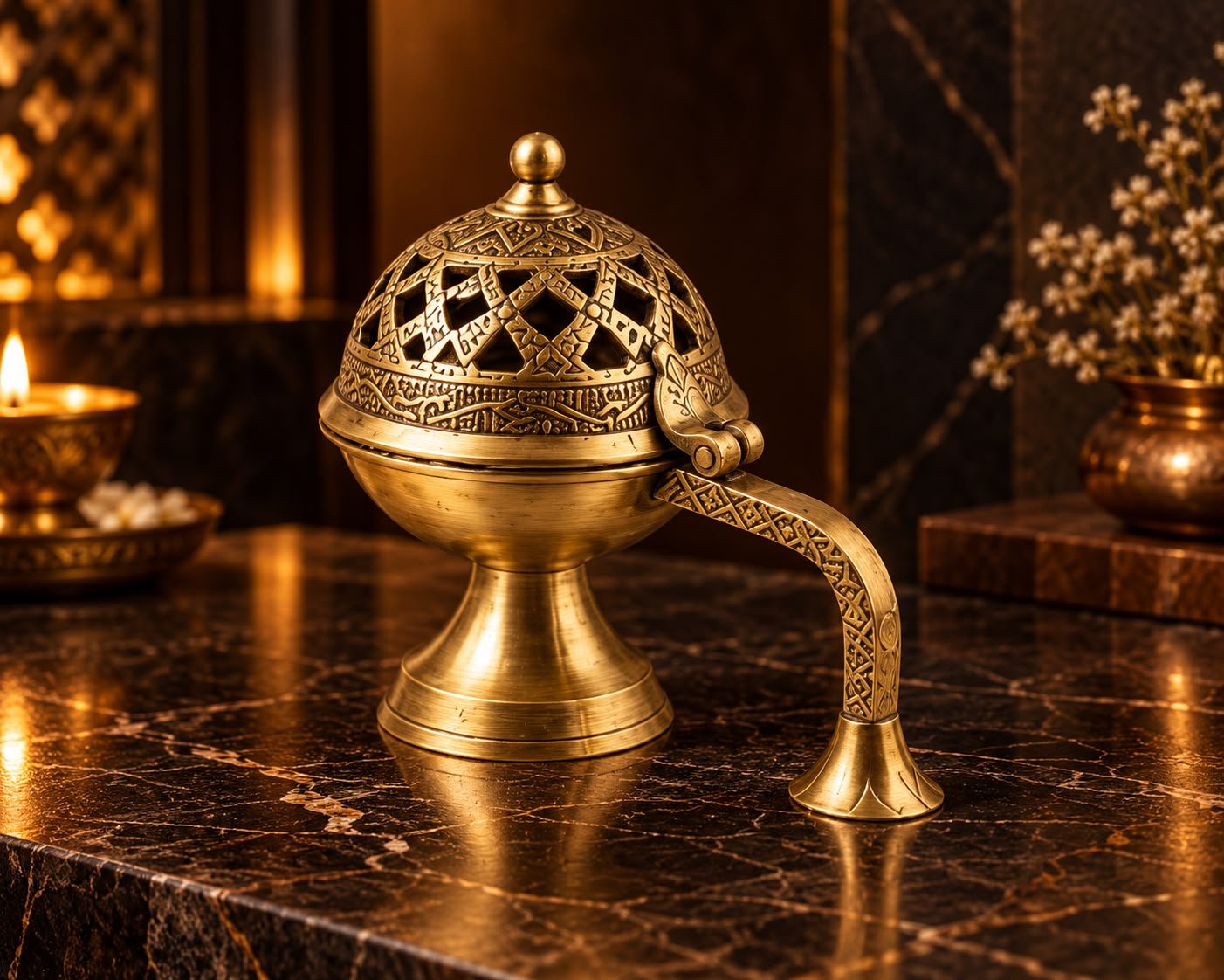 Brass Lidded Burner