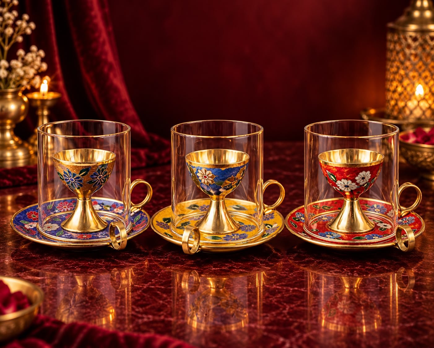 Candle, Incense and Oil Lamp Holders