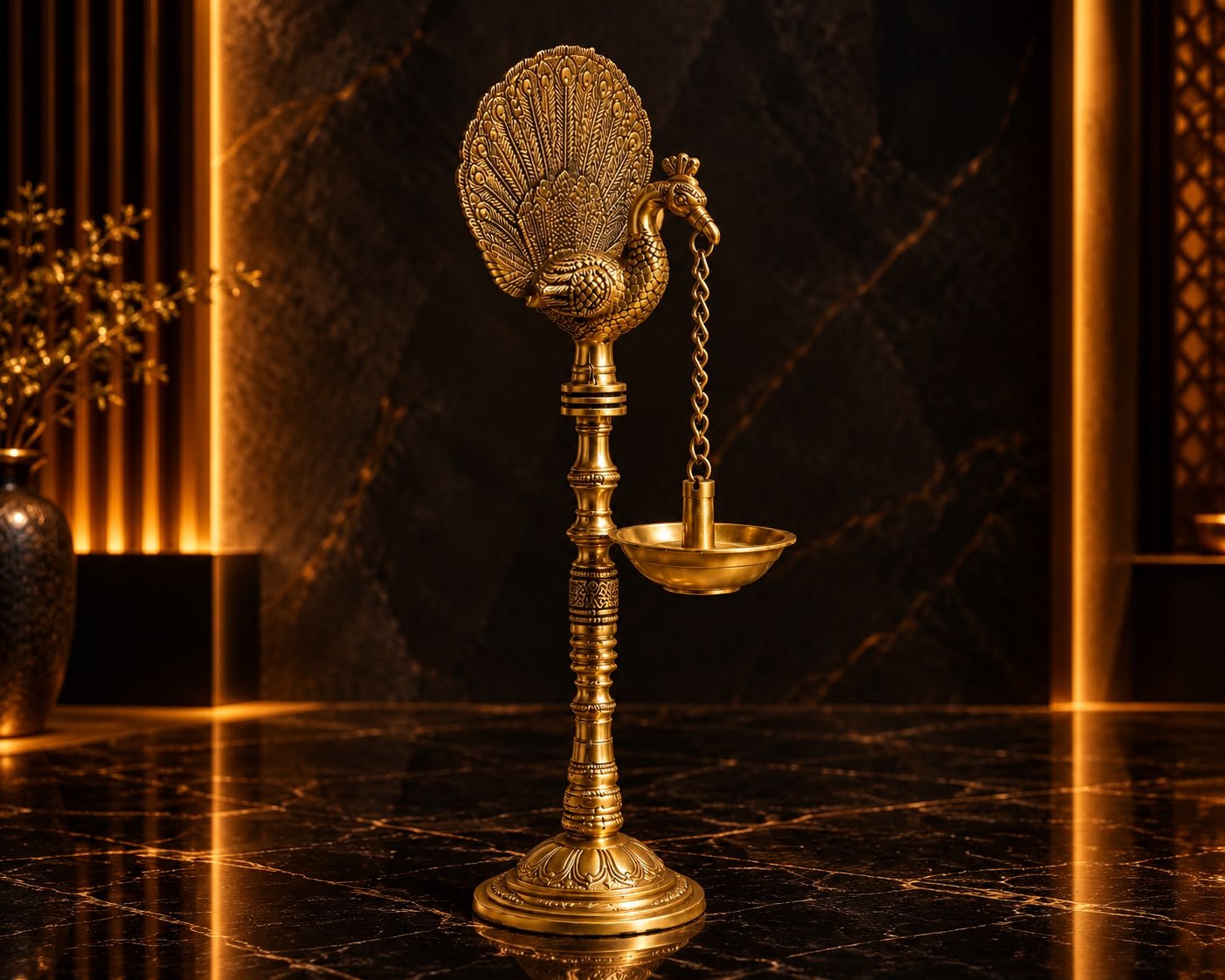 Royal peacock Deepam