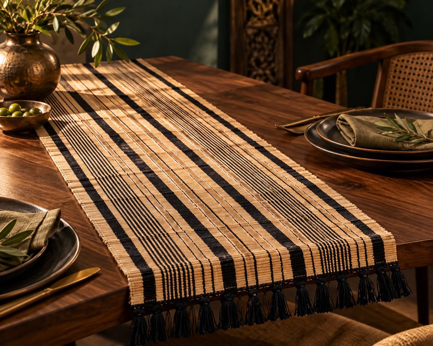 Saanvi Banana Table Runner