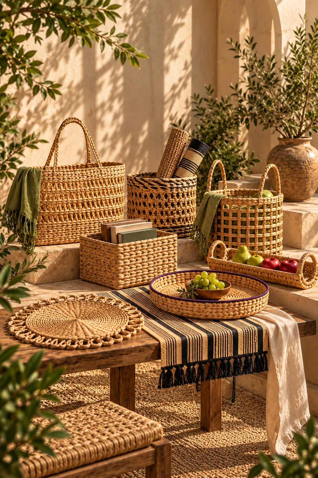 Banana fibre home and lifestyle products by Weave and Weavers