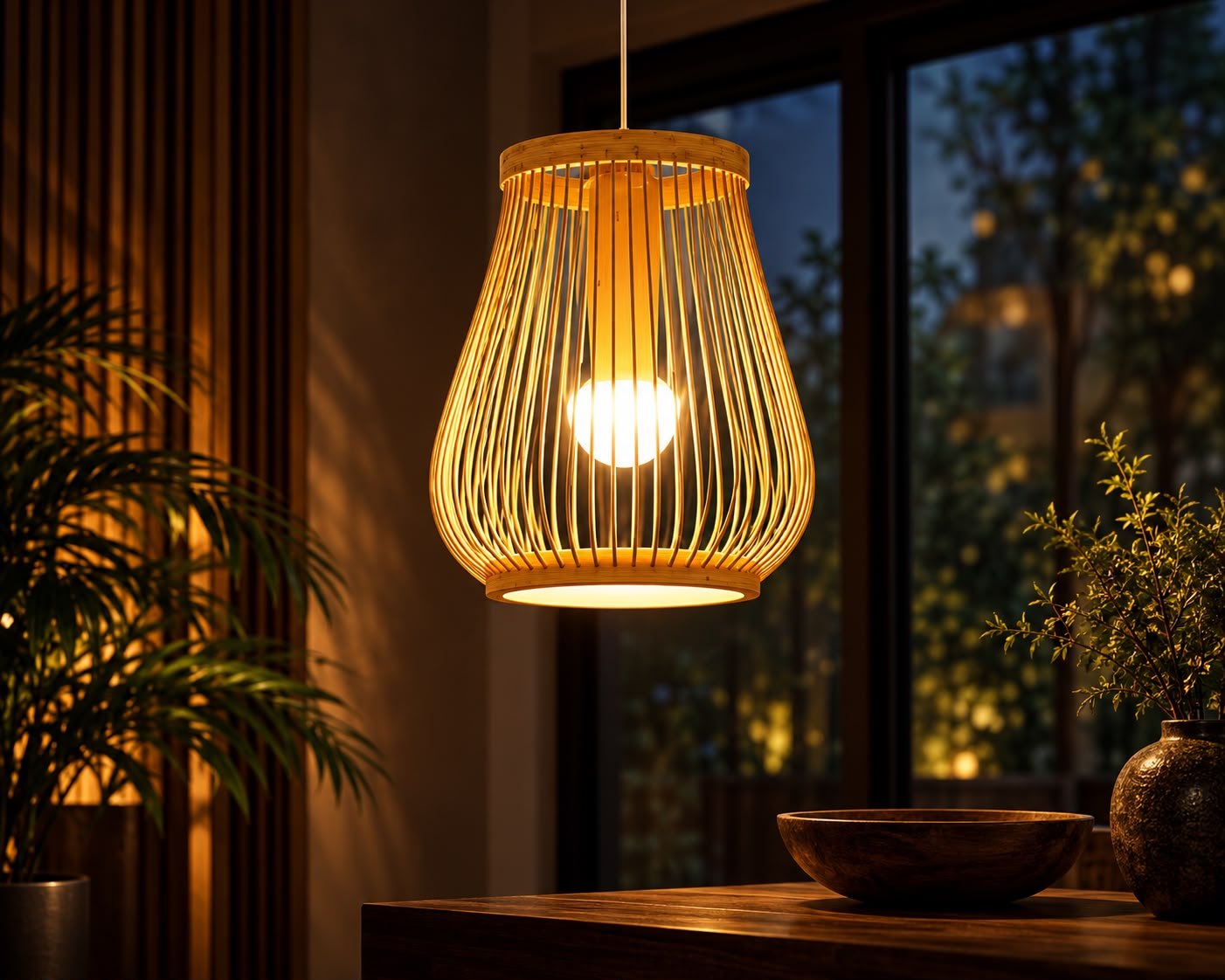 Teardrop Lantern Pendant